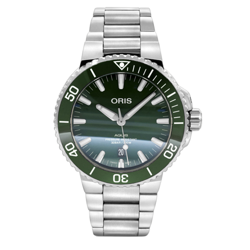 Oris Aquis Date - Montre automatique en acier et céramique