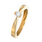 Bague 54 Solitaire - Bague en or jaune et diamant 58 Facettes 61000003