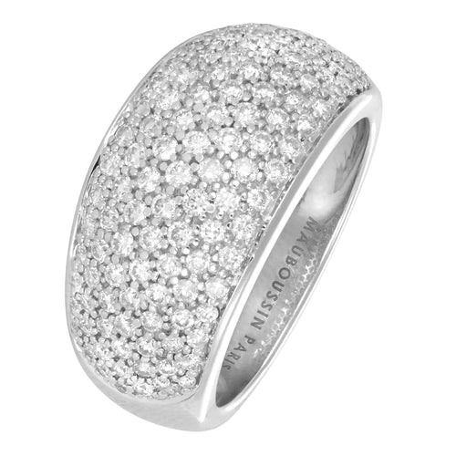 Bague 51 Mauboussin - Bague C'est Toi La Star en or blanc et diamants 58 Facettes 61E00480