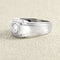 Bague 54 Bague - Alliance en platine et diamant 58 Facettes 61000373