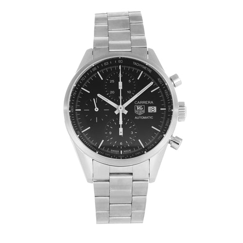 Montre TAG Heuer Carrera - Montre chronographe automatique en acier 58 Facettes 68801575