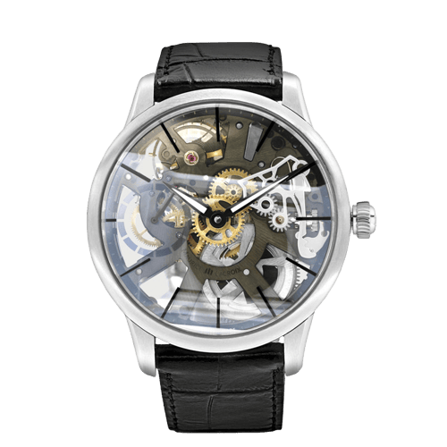 Montre Maurice Lacroix Masterpiece - Montre squelette en acier 58 Facettes 68801054