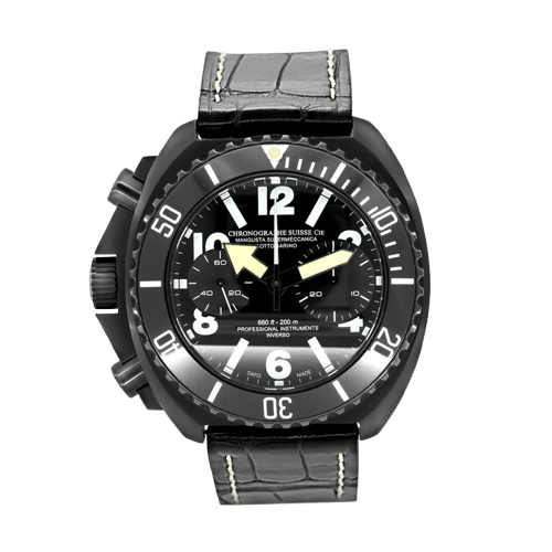 Montre Chronographe Suisse Cie Mangusta - Montre Supermeccanica Sottomarino gaucher 58 Facettes 68800198