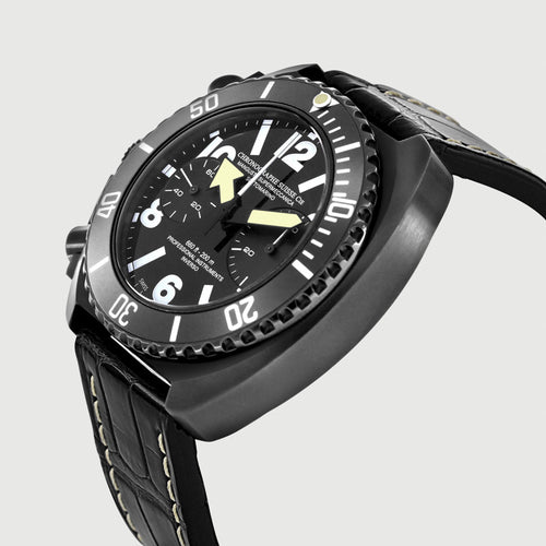 Montre Mangusta - Montre chronographe Supermeccanica Sottomarino gaucher 48 mm 58 Facettes 68800198