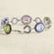 Bracelet Bracelet en or gris, diamants, améthystes, citrines et péridots 58 Facettes 62500010
