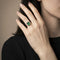 Bague 51 Bague - Émeraude et diamants en or jaune 58 Facettes 61300066