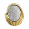 Bague 50 Bague solitaire en or jaune et diamants 58 Facettes 61E00002