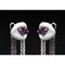 Boucles d'oreilles Lydia Courteille - Boucles d’oreilles en or blanc, améthyste et diamants 58 Facettes 661D00019