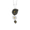 Collier Gavello - Collier Arum en or gris et diamants 58 Facettes 63700094