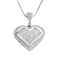 Pendentif en or gris et diamant
