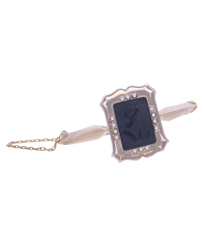 Bracelet Antiquo - Bracelet jonc en or rose, cornaline et diamants 58 Facettes BO210321/ANTIQUO