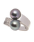 Bague 52 Premiers Liens - Bague toi et moi en or blanc, perles et diamants 58 Facettes BO220303/BAGUETOIETMOI