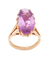 Bague 53 Bague marquise en or jaune 18 carats et améthyste 58 Facettes BO220253/MARQUISEAMETHYSTE