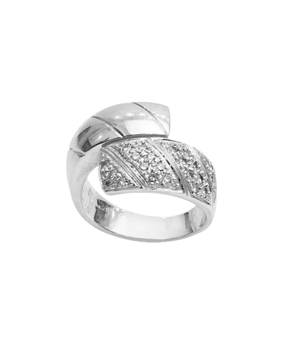 Bague 55 Bague en or blanc 18 carats et diamants 58 Facettes BO220131/WHITEGOLDDIAMONDRING/PHOTO