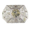 Bague 54 Bague de fiançailles Art déco en platine et diamants (vers 1930) 58 Facettes 16330-0222