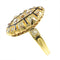 Bague 51 Bague rococo en or jaune 18K et diamants (vers 1750) 58 Facettes 16340-0042