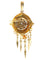 Pendentif Broche-pendentif victorien en or jaune 18K, diamants et perles 58 Facettes 17086-0044