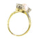 Bague 54 Bague de fiançailles Belle Époque 1915 en or 18K et diamants 58 Facettes 18256-0130