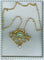 Collier Belle Époque - Collier et broche en or jaune 18K, platine, diamants et perles 58 Facettes 20198-0036