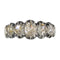 Bague 52 Bague ancienne géorgienne en or rouge 18k, argent et diamants 58 Facettes 21272-0590