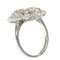 Bague 51 Art déco - Bague en or blanc 18K et diamants (env. 2,70 ct) 58 Facettes 22193-0036