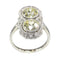 Bague 51 Art déco - Bague en or blanc 18K et diamants (env. 2,70 ct) 58 Facettes 22193-0036