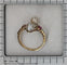 Bague 57 Bague Art déco vintage en or jaune 18 carats avec diamants, rubis et perles 58 Facettes 22298-0288