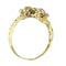 Bague 55 Artisanat du XVIIe siècle : bague baroque en or avec diamants taille table 58 Facettes 23331-0247