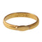 Bague 61 Alliance ancienne - Bague en or jaune 18K, vers 1700 58 Facettes 24121-0302