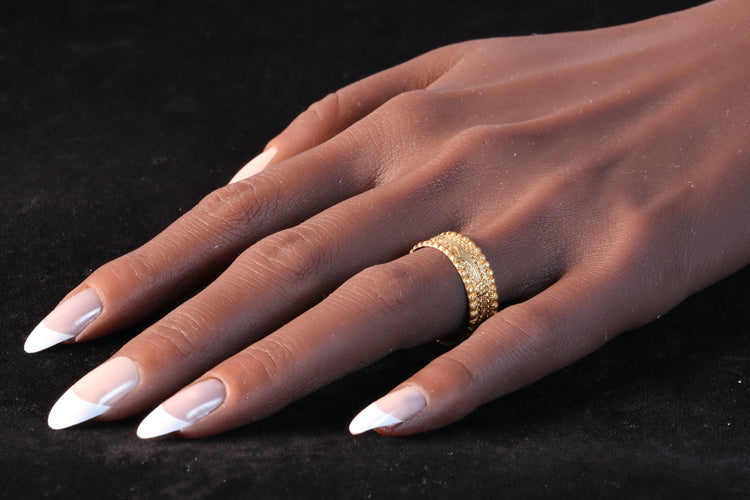 Bague 62 Alliance baroque en or jaune 18K, vers 1700 58 Facettes 24121-0313