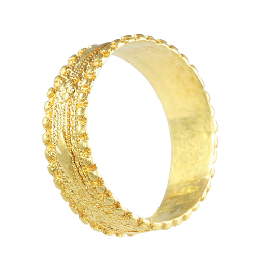 Bague 62 Alliance baroque en or jaune 18K, vers 1700 58 Facettes 24121-0313