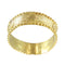 Bague 63 Bague alliance ancienne en or jaune 18K, vers 1820 58 Facettes 24121-0312