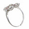 Bague 54 Art déco - Bague en platine avec diamants et rubis 58 Facettes 24289-0203