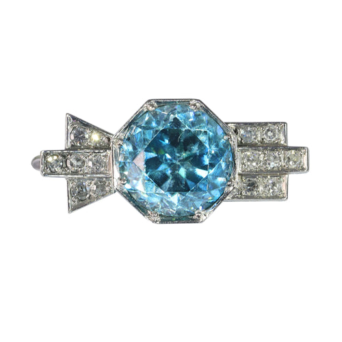 25115-0286.p02_1950s Platinum Brooch with Blue Zircon   Refined Mid-Century Geometry-en.jpg