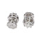 Boucles d'oreilles Boucles d'oreilles puces en or blanc et diamants 58 Facettes 4936104CN