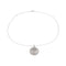 Collier Collier pendentif en or blanc 18 carats serti de diamants 58 Facettes 4673465RV