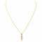 Collier Collier pendentif en or jaune 18 carats et diamants 58 Facettes 4286083CN