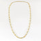 Collier Cartier - Rare Sautoir Vintage Maillons Etriers en or jaune 58 Facettes VER0043