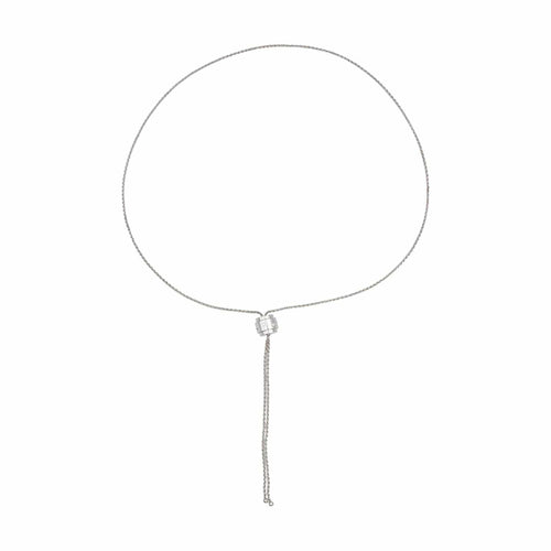 Collier Piaget Possession - Collier négligé en or blanc et diamants 58 Facettes 4997352CN