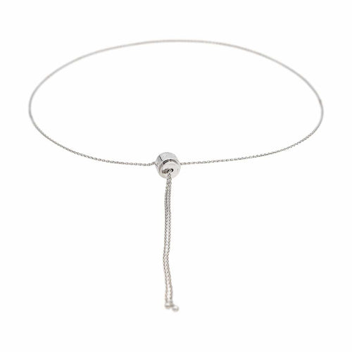 Collier Piaget Possession - Collier négligé en or blanc et diamants 58 Facettes 4997352CN