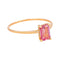 Bague 51 Ginette NY - Bague Mini Cocktail en or rose et topaze rose 58 Facettes 4915170RV