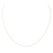 Collier Collier chaîne maille boules en or rose 18 carats 58 Facettes 2911681CN