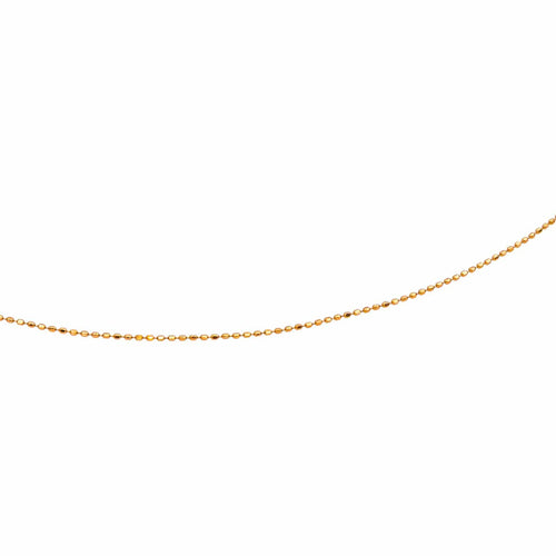 Collier Collier chaîne maille boules en or rose 18 carats 58 Facettes 2911681CN