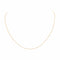 Collier Collier chaîne maille boules en or rose 18 carats 58 Facettes 2911681CN