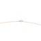 Collier Collier chaîne maille boules en or rose 18 carats 58 Facettes 2911681CN