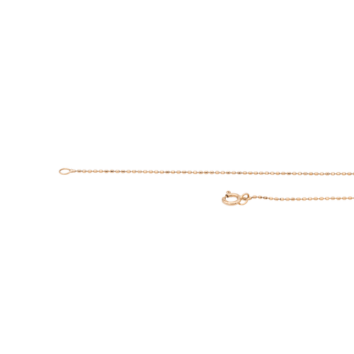 Collier Collier chaîne maille boules en or rose 18 carats 58 Facettes 2911681CN