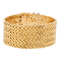 Bracelet Bracelet manchette en or jaune et or blanc, diamants 58 Facettes 1165771CN