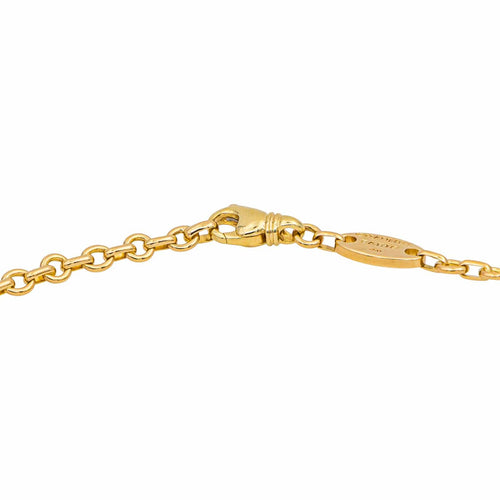 Collier Chaumet Cœur Liens - Collier en or jaune et diamants 58 Facettes 4830540CN