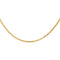 Collier Collier maille forçat en or jaune 18 carats 58 Facettes 4719573CN