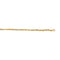 Collier Collier maille forçat en or jaune 18 carats 58 Facettes 4719573CN